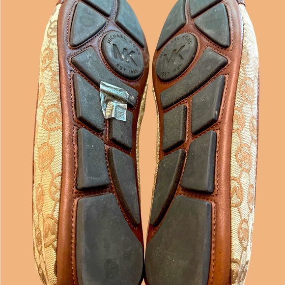 Michael Kors Fulton Moccasin Monogram Jacquard Flats - Picture 9 of 9